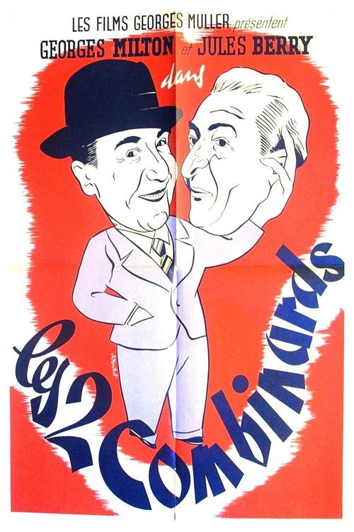 Movie poster for Les Deux Combinards (1938)