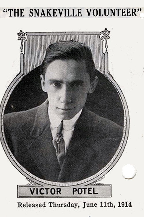 Movie poster for The Snakeville Volunteer (1914)