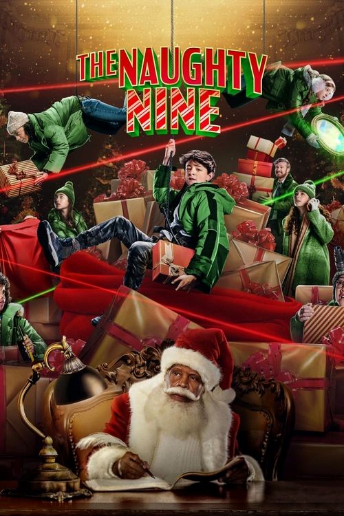 Movie poster for The Naughty Nine (2023)