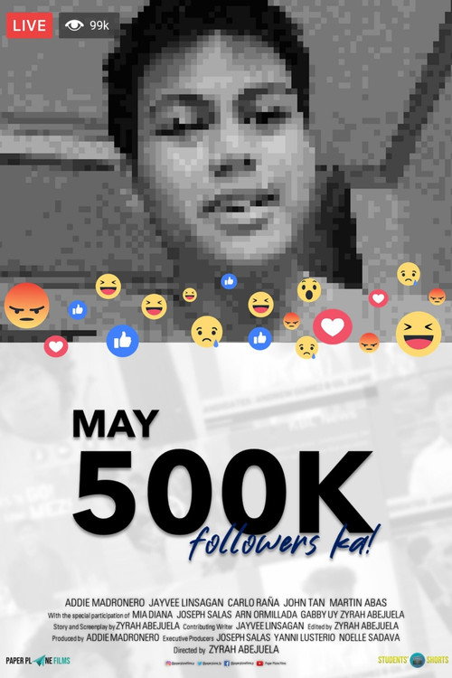 Movie poster for You Got 500K Followers! (2022)