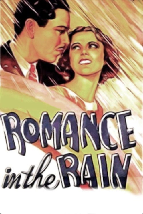 Movie poster for Romance in the Rain (1934)