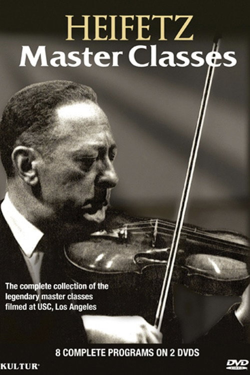Series poster for Jascha Heifetz Master Classes (1962)