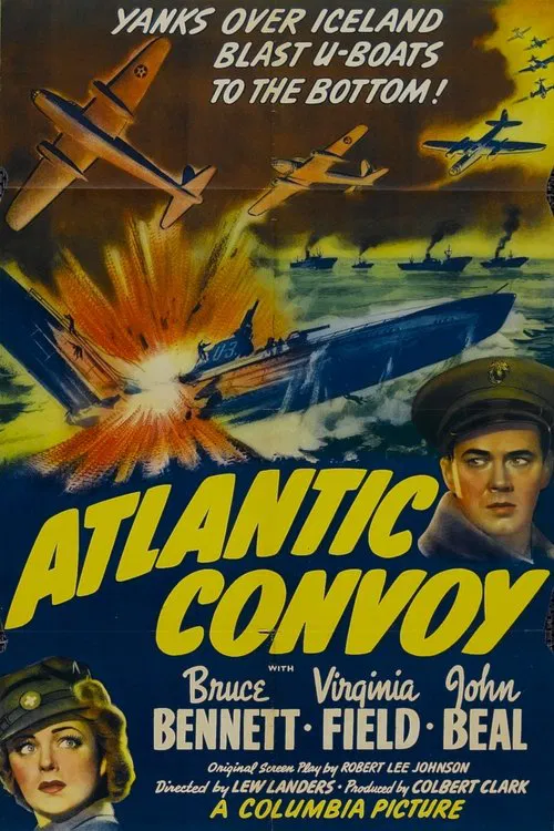 Movie poster for Atlantic Convoy (1942)