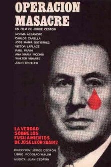 Movie poster for Operación Masacre (1973)