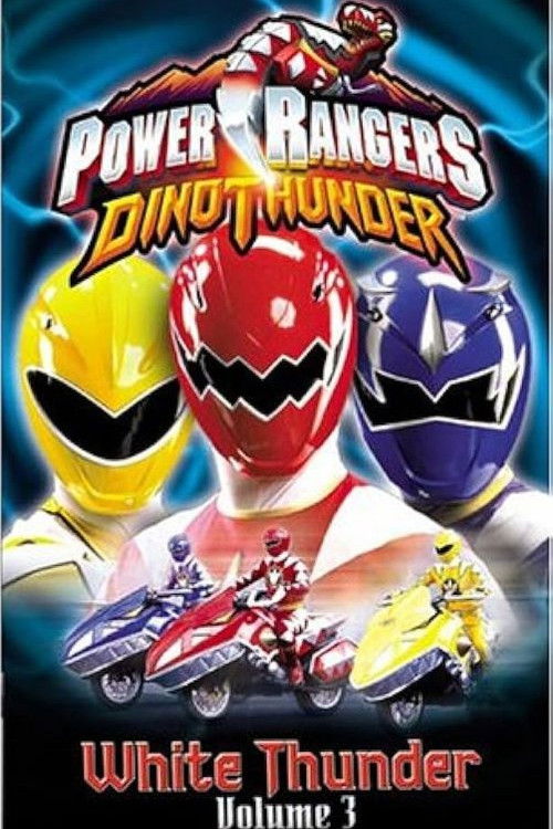 Movie poster for Power Rangers Dino Thunder: White Thunder (2004)