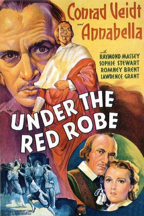 Movie poster for Under the Red Robe (1937)