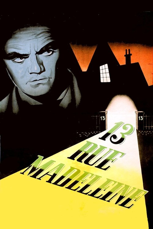 Movie poster for 13 Rue Madeleine (1947)