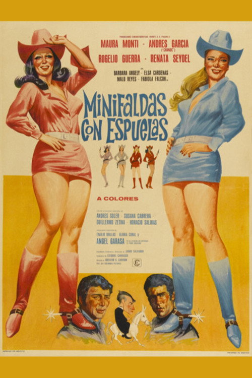 Movie poster for Minifaldas con espuelas (1969)