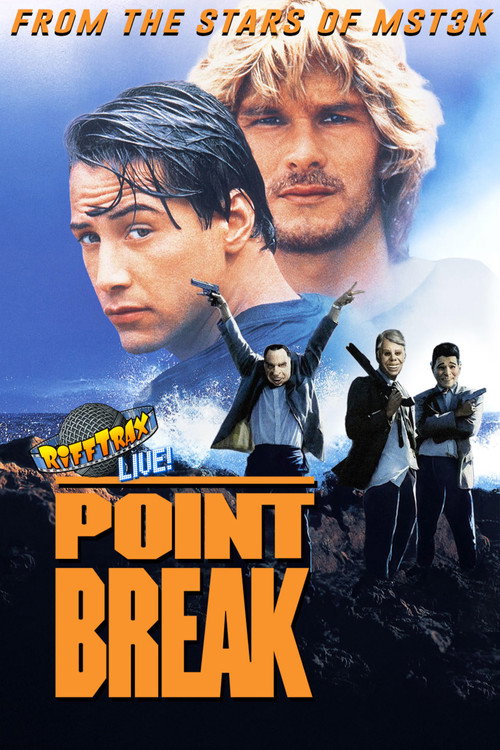 Movie poster for RiffTrax Live: Point Break (2024)