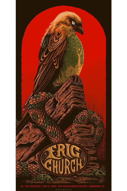 Movie poster for Eric Church - Live at Red Rocks Amphitheatre 7-08-2026 (2026)