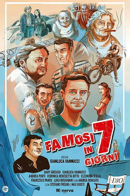 Movie poster for Famosi in 7 giorni (2019)