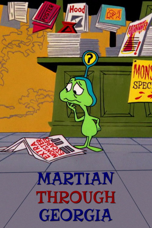 Movie poster for Martian Through Georgia (1962)