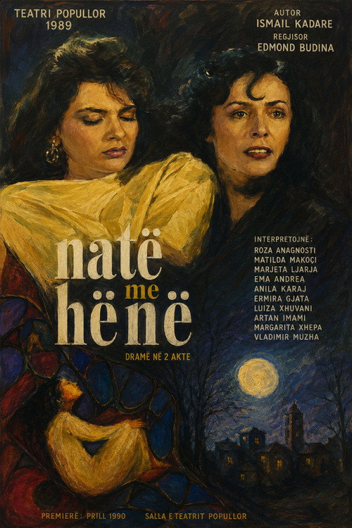 Movie poster for Natë me hënë (1990)