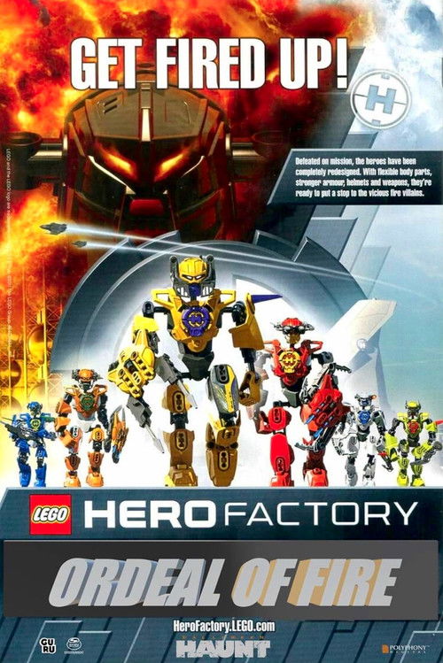 Movie poster for LEGO Hero Factory: Ordeal of Fire (2011)