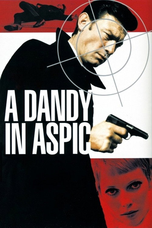 Movie poster for A Dandy in Aspic (1968)