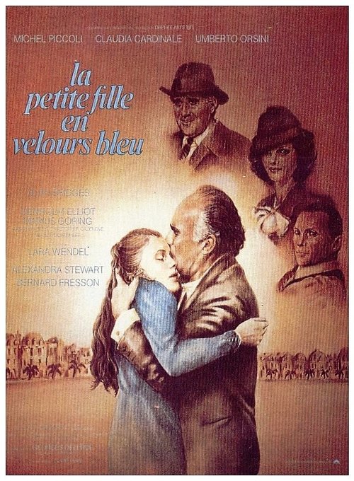 Movie poster for Little Girl in Blue Velvet (1978)