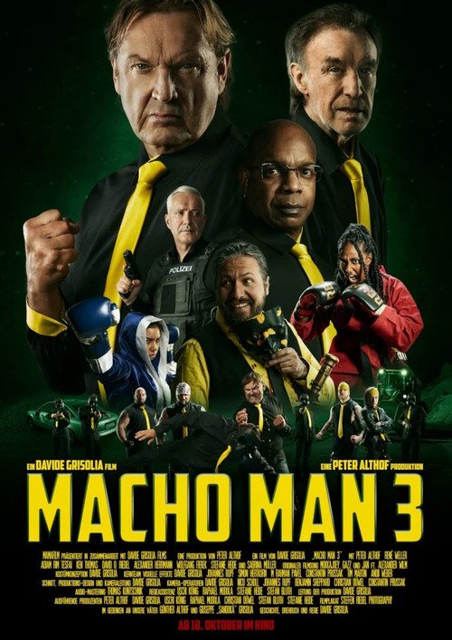 Movie poster for Macho Man 3 (2024)