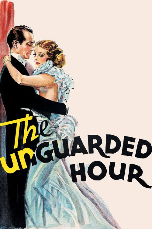 Movie poster for The Unguarded Hour (1936)