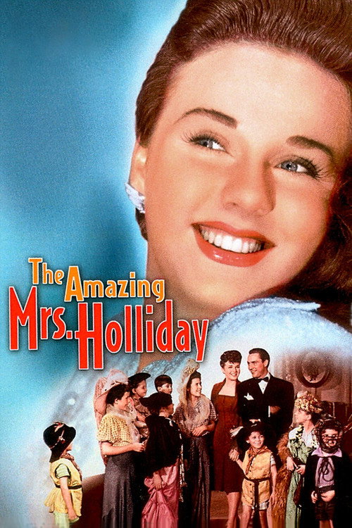 Movie poster for The Amazing Mrs. Holliday (1943)