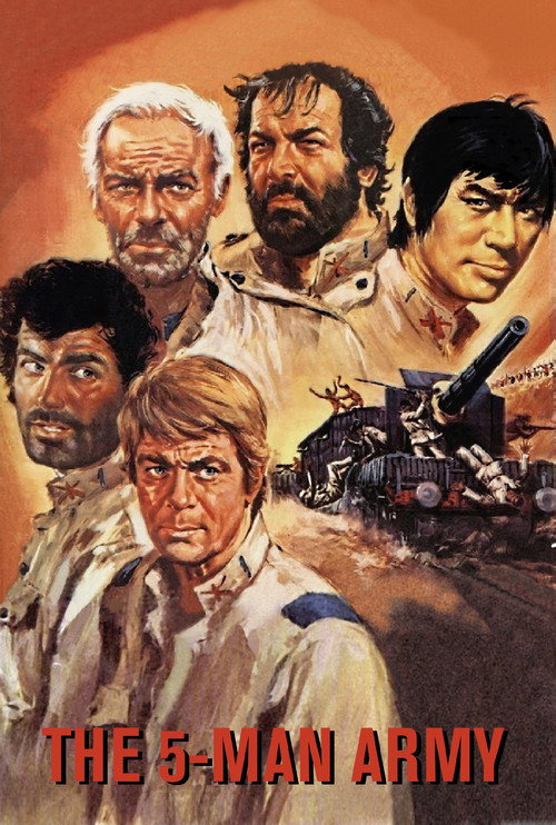 Movie poster for The 5-Man Army (1969)