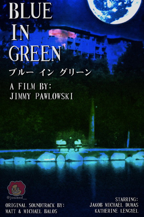 Movie poster for Blue in Green (2023)