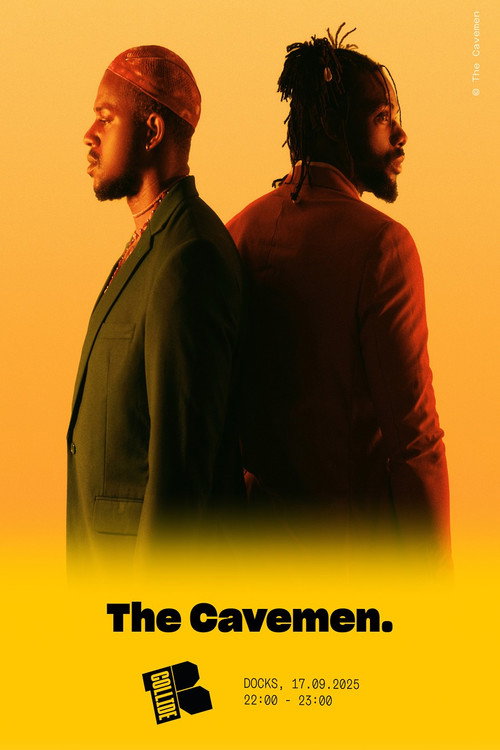 Movie poster for The Cavemen. @ Reeperbahn Festival Collide 2025 (2025)