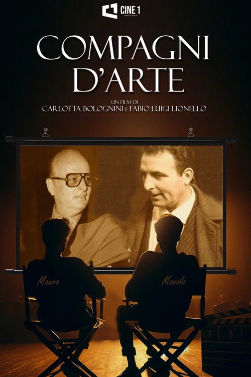 Movie poster for Compagni d'arte (2024)