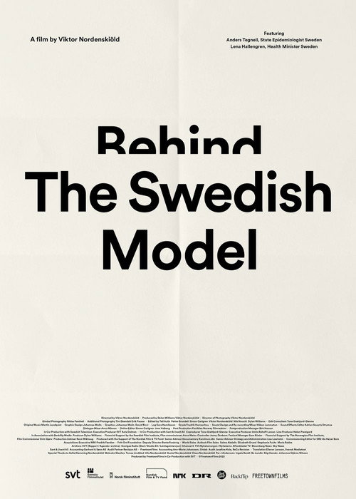 Movie poster for Behind the Swedish Model (2022)