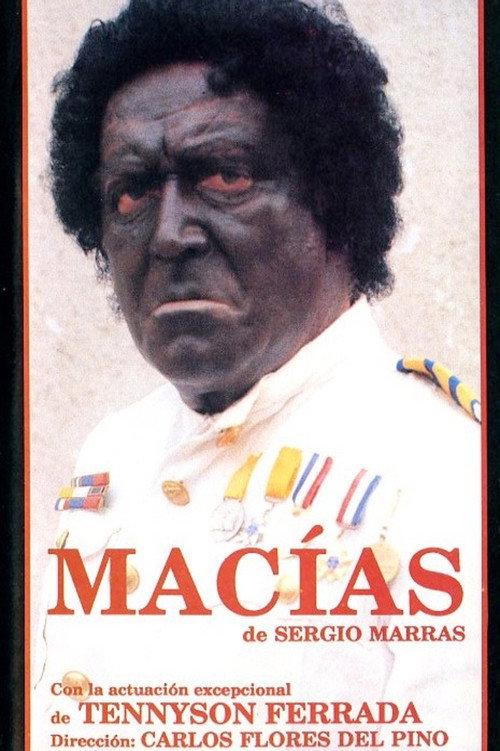 Movie poster for Macías, ensayo general sobre el poder y la gloria (1985)