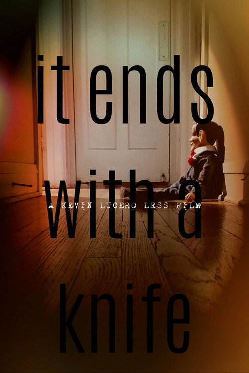 Movie poster for It Ends With A Knife (2020)