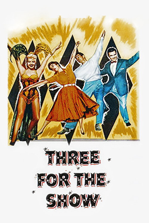Movie poster for Three for the Show (1955)