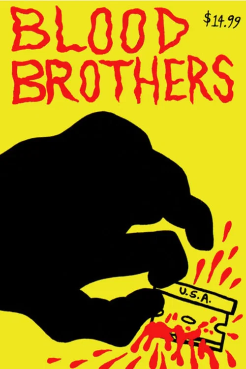 Movie poster for Blood Brothers (1989)