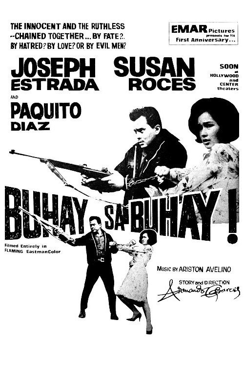 Movie poster for Buhay sa Buhay! (1965)
