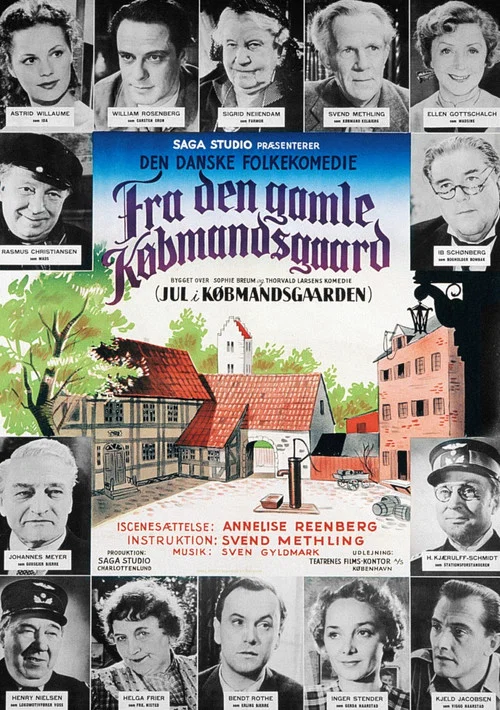Movie poster for Fra den gamle købmandsgaard (1951)