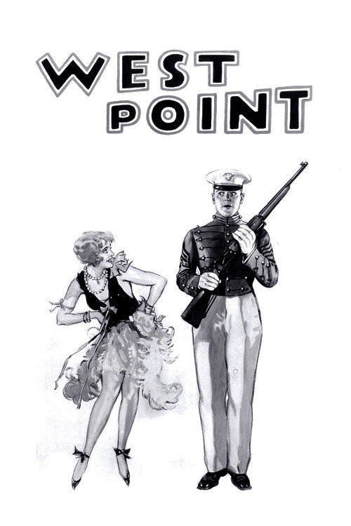 Movie poster for West Point (1928)