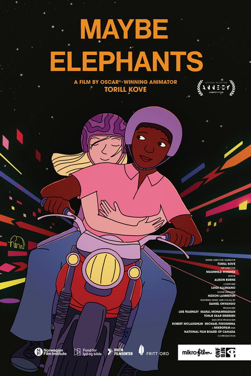 Movie poster for Maybe Elephants (2024)