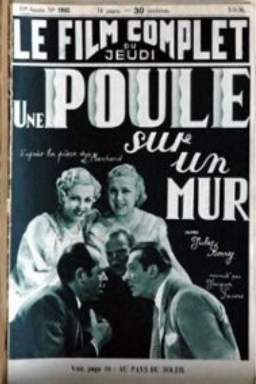 Movie poster for A Hen on a Wall (1936)
