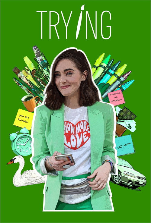 Movie poster for Trying (2021)