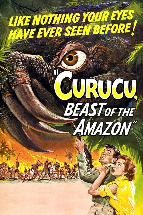 Movie poster for Curucu, Beast of the Amazon (1956)