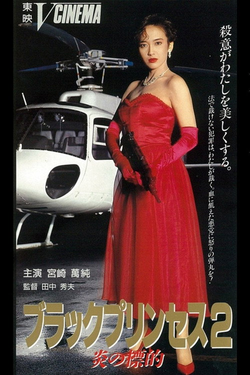 Movie poster for Black Princess 2 Flame Target (1991)