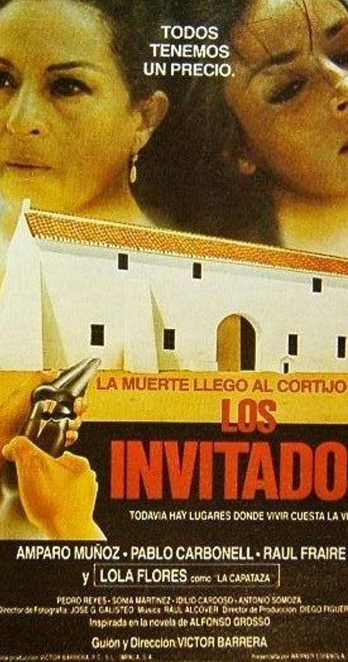 Movie poster for Los invitados (1987)