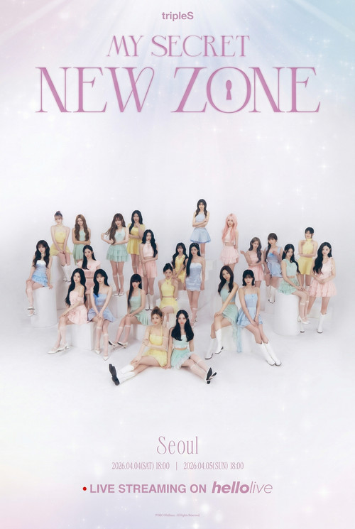 Movie poster for tripleS OT 24 Concerts in Asia  My Secret New Zone in Seoul (2026)