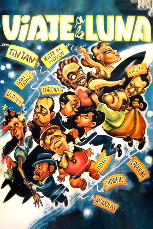 Movie poster for Trip to the Moon (1958)