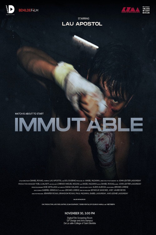Movie poster for Immutable (2023)