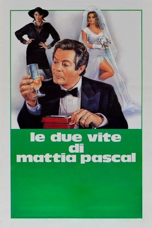Movie poster for The 2 Lives of Mattia Pascal (1985)