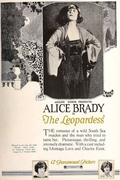 Movie poster for The Leopardess (1923)
