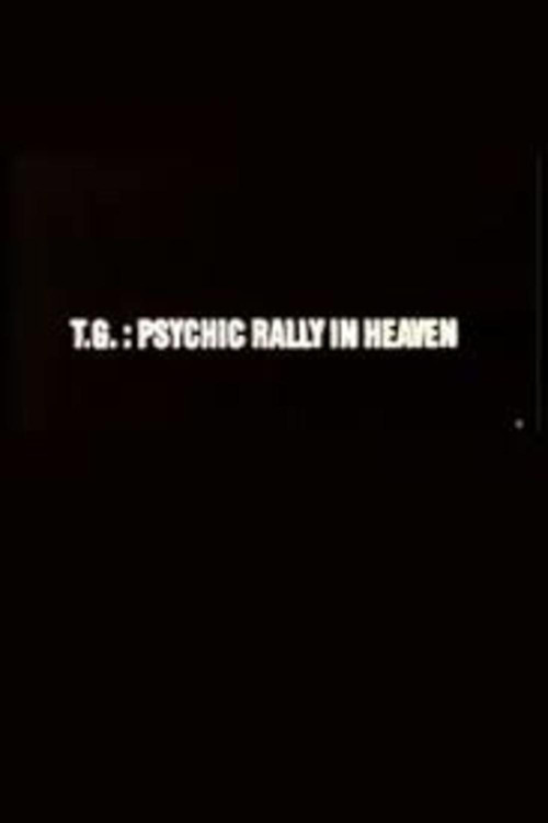 Movie poster for T.G.: Psychic Rally in Heaven (1981)