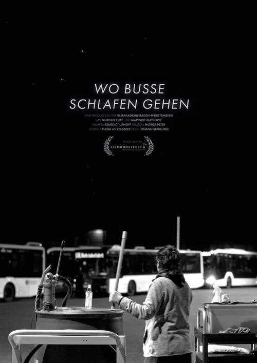 Movie poster for Where buses go to sleep (2022)