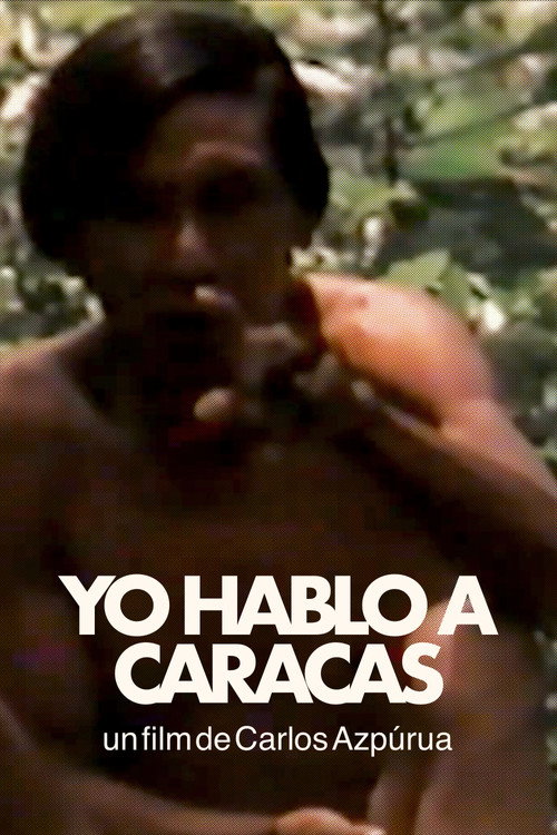 Movie poster for Yo hablo a Caracas (1978)