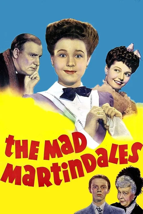 Movie poster for The Mad Martindales (1942)